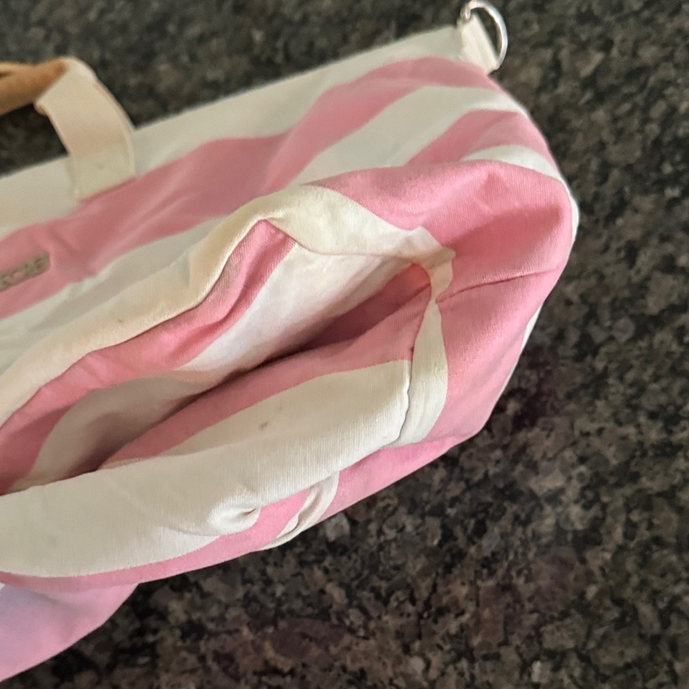 Victoria's Secret Pink and White Tote Bag - Picture 5 of 16